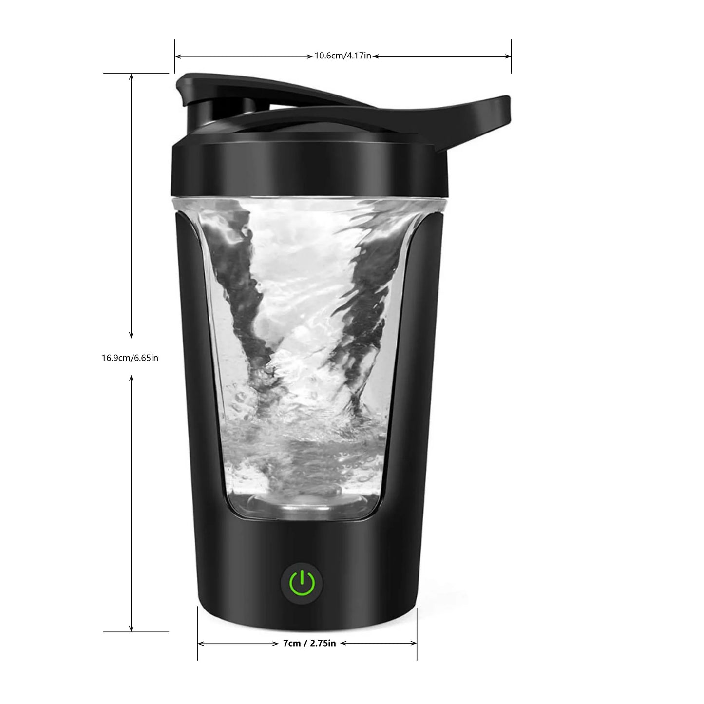 Batidora Eléctrica de Proteínas
350ml|Recargable por USB | Ideal
Para GYM y Viajes.