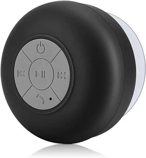 Altavoz Bluetooth Impermeable con Ventosa y Luces LED – Ideal para Ducha, Viajes y Exterior
