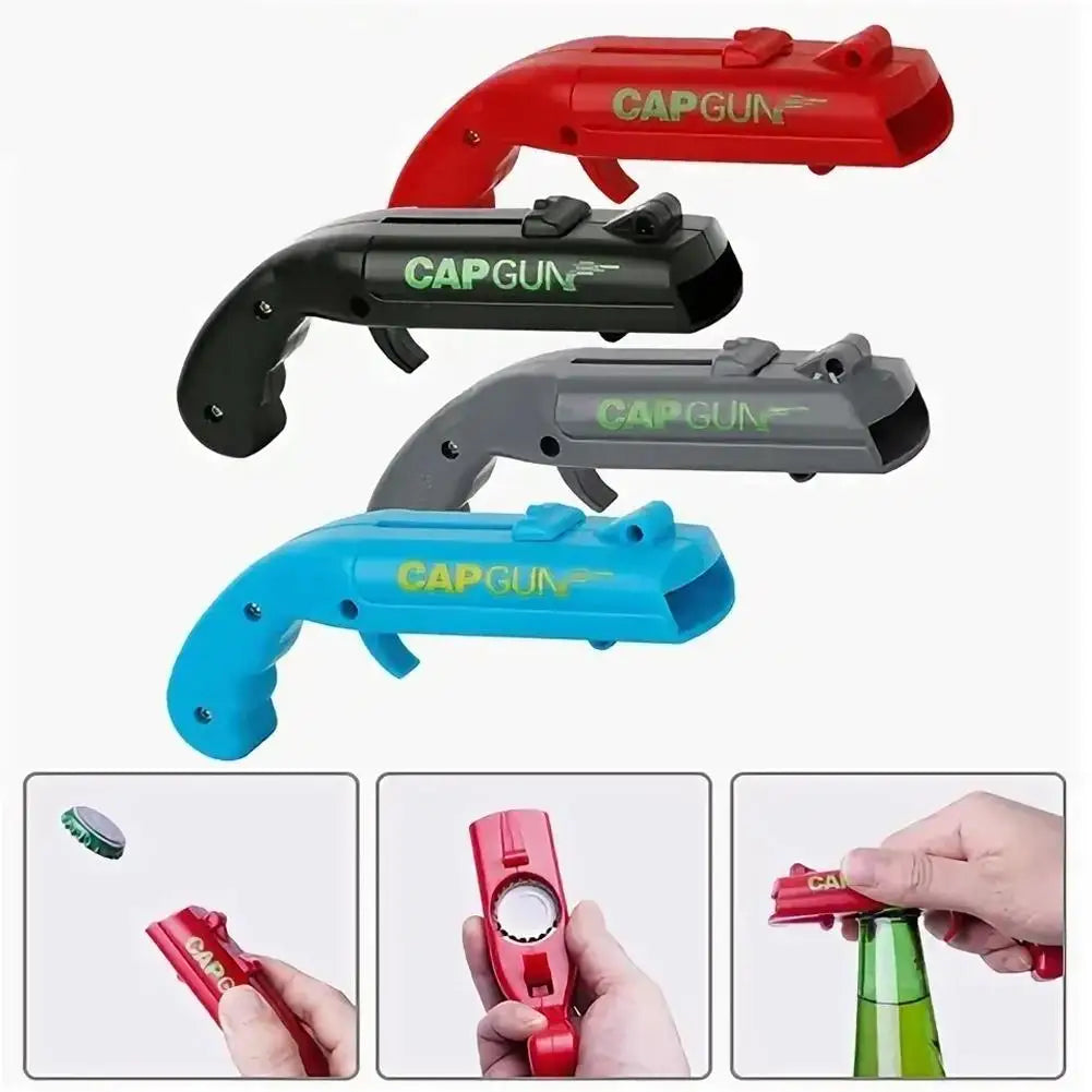 👉 Abridor de Botellas con Lanzador – Gadget Divertido para Fiestas 🍻