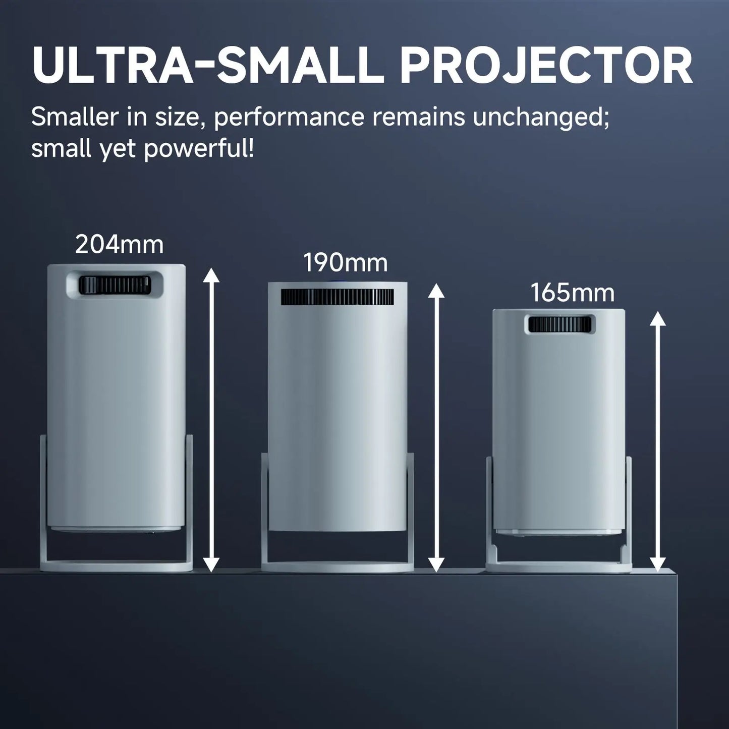 Mini Proyector Portátil P30Pro | Android 14, WiFi & Bluetooth | Compatible 4K HD | Cine en Casa y Exterior